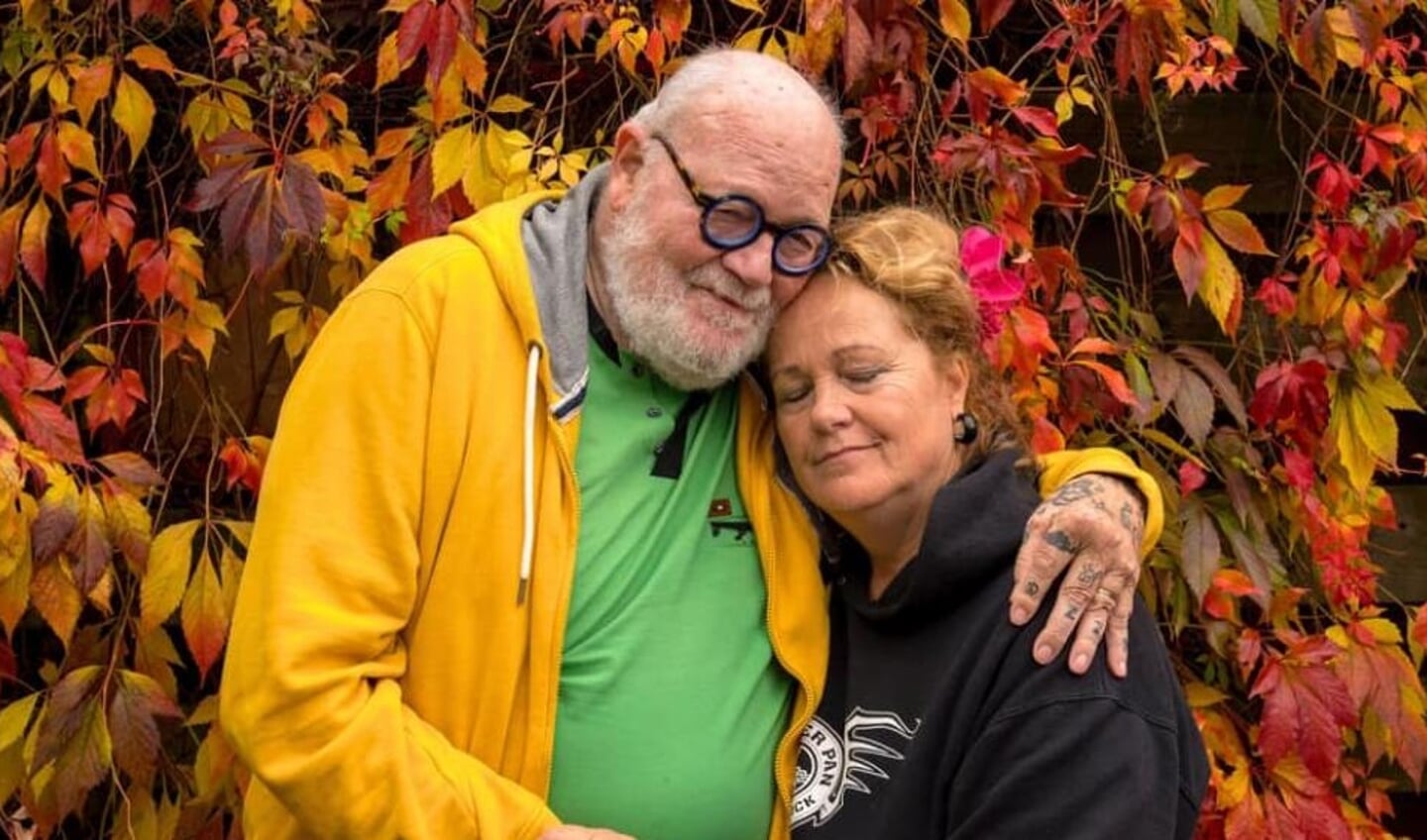 Hans en zijn grote liefde Annemiek.