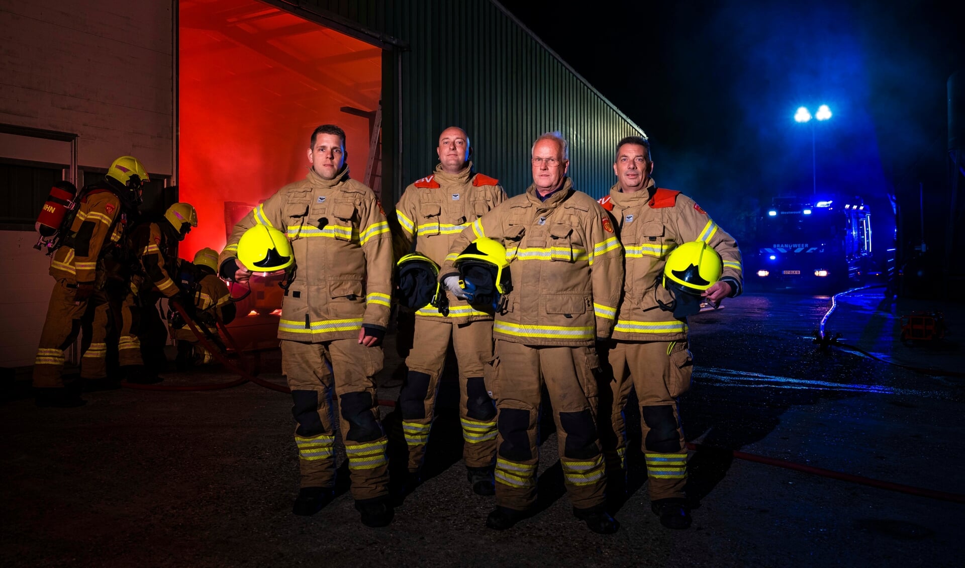 Brandweer Westwoud zoekt nieuwe vrijwilligers.