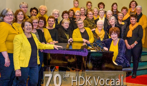 <p>Het 70-jarig bestaan van het vrouwenkoor HDK Vocaal.</p>