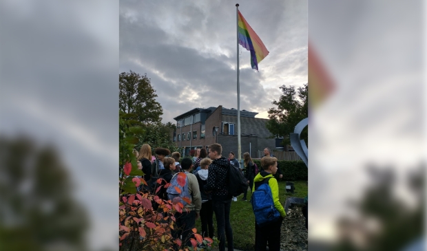 <p pstyle="PLAT">Coming Out Day Clusius College Schagen.</p>