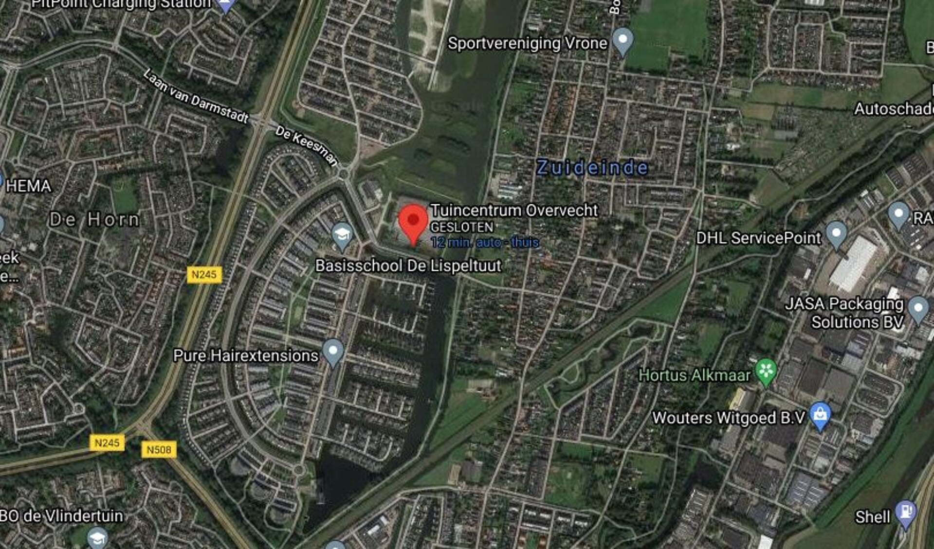 De gemeente Langedijk heeft de locatie van het voormalig Tuincentrum Overvecht aan de Vronermeerweg in Sint Pancras aangekocht. 