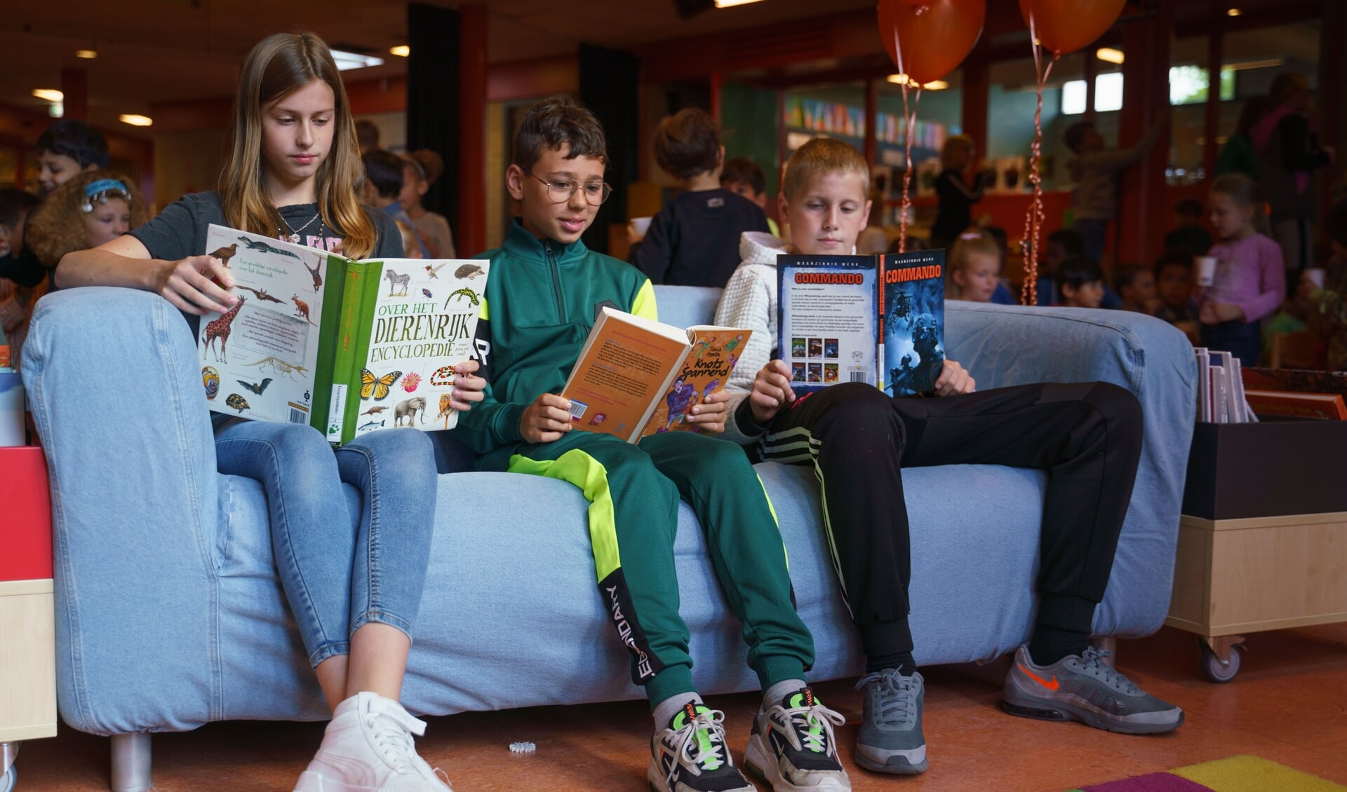 De Bibliotheek op School wil kinderen en jongeren stimuleren om meer te lezen.