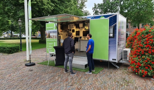 <p>Een trailer tjokvol energietechnologie.</p>