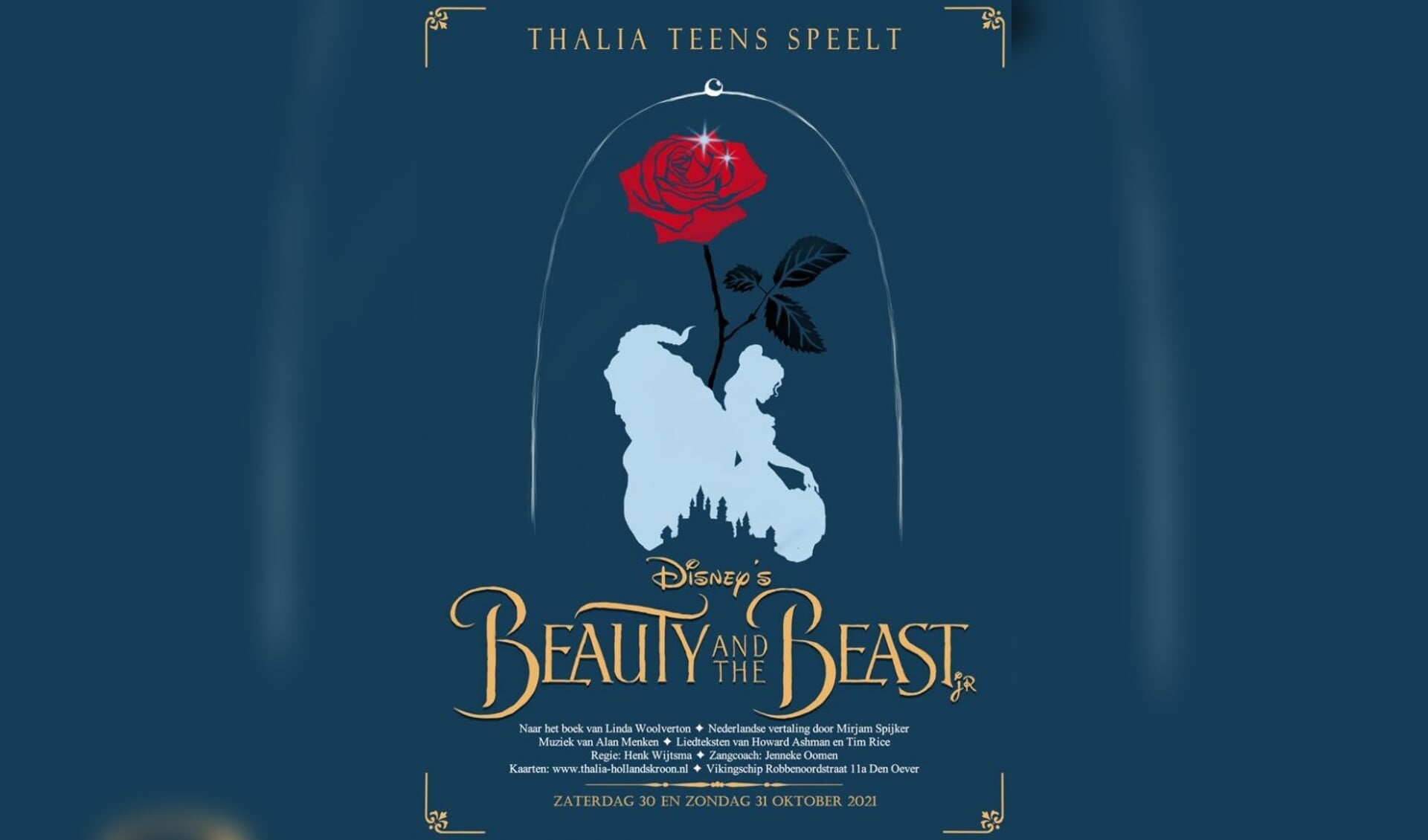 Thalia Teens speelt de musical Beauty and the Beast.