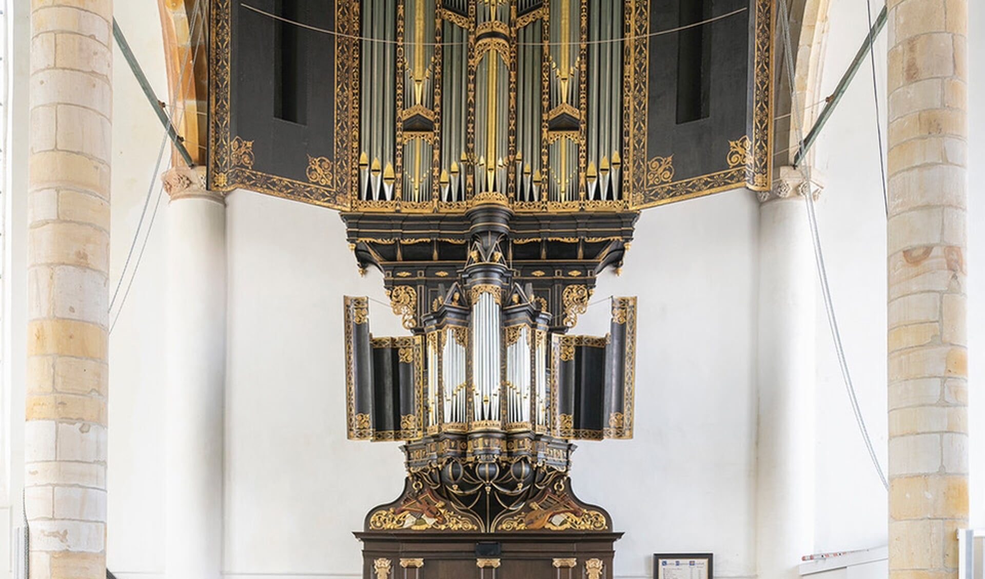 Orgel Westerkerk Enkhuizen weer bespeelbaar.