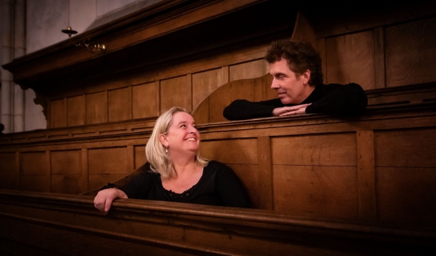 <p>Countertenor Sytse Buwalda en sopraan Heleen Koele.</p>