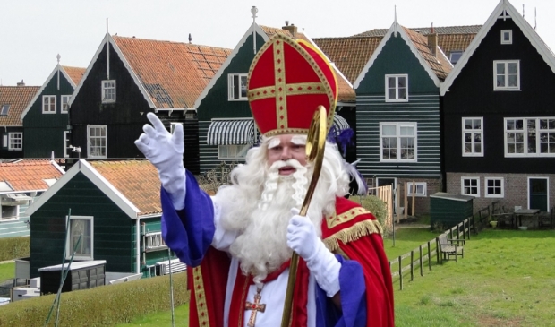 <p>Sinterklaas op Marken.</p>