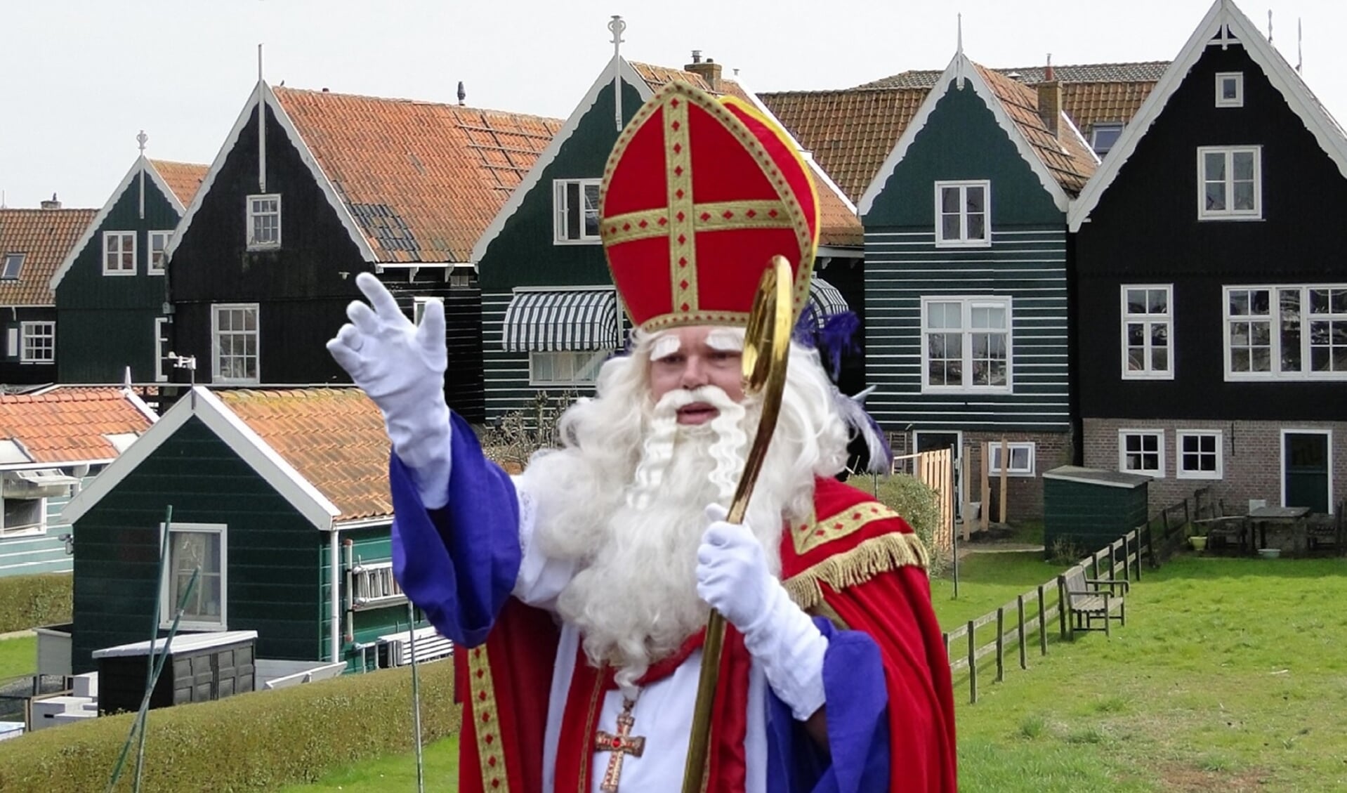 Sinterklaas op Marken.