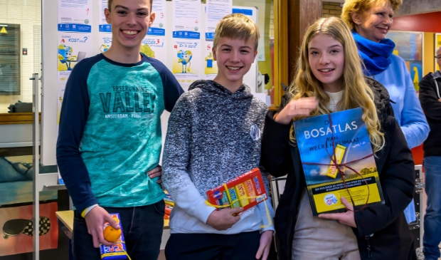 <p>Winnaars Klimaatquiz derde leerjaar BNC. </p>