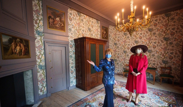 <p>Koningin Máxima opende het Pieter Teylers Huis in het Teylers Museum.</p> 