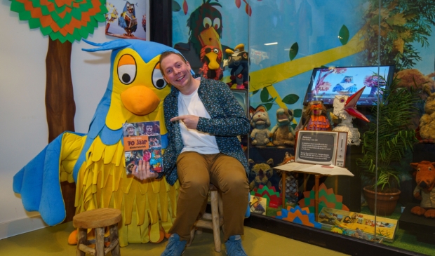 <p>Ydwer Bosma, samensteller van het boek '70 jaar kindertelevisie'.</p>