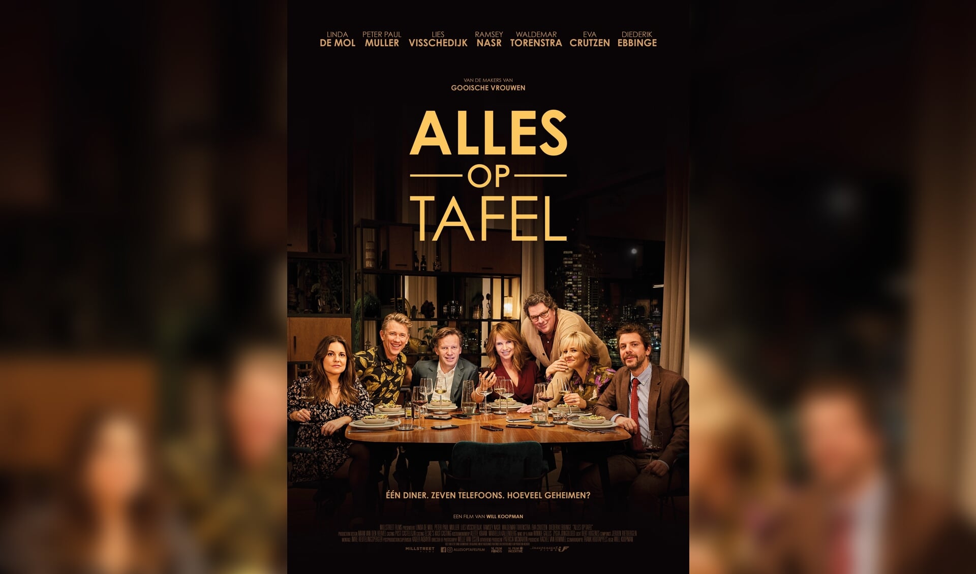 De film 'Alles op tafel' bij Cinema Enkhuizen.