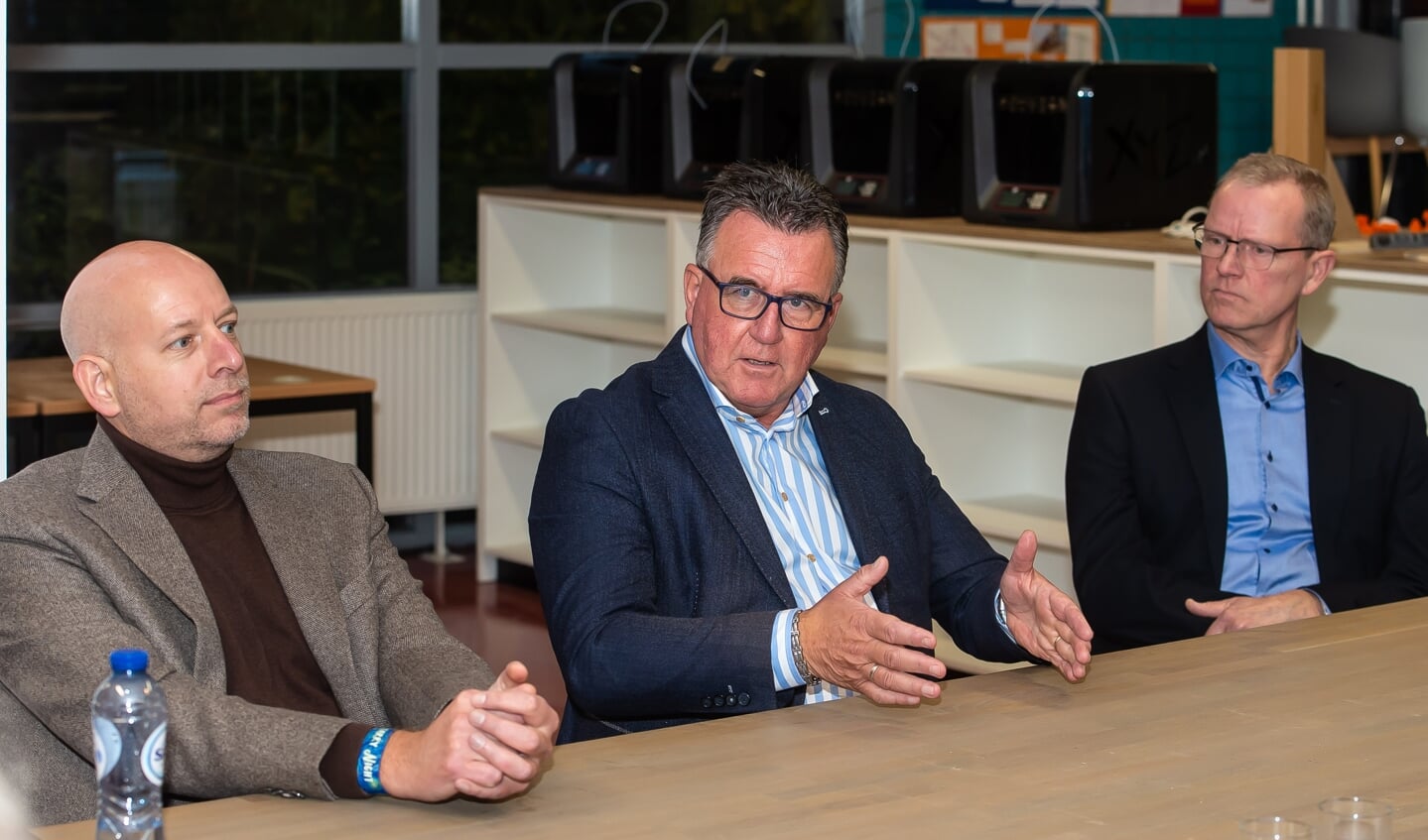 Thierry van der Weide, Mario Hegger en René Hoogeweij. 