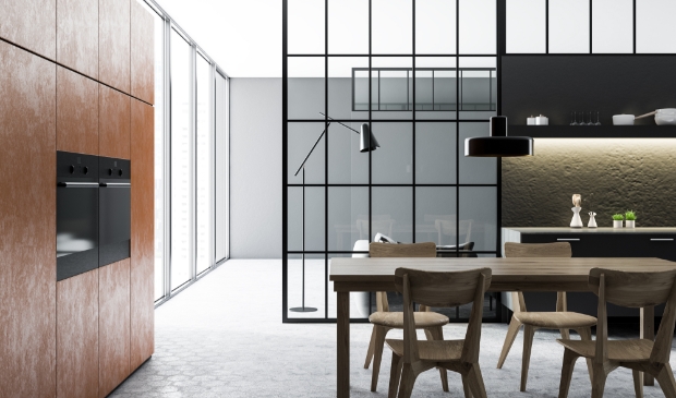 <p>Stalen deuren passen perfect in een urban interieur.</p>