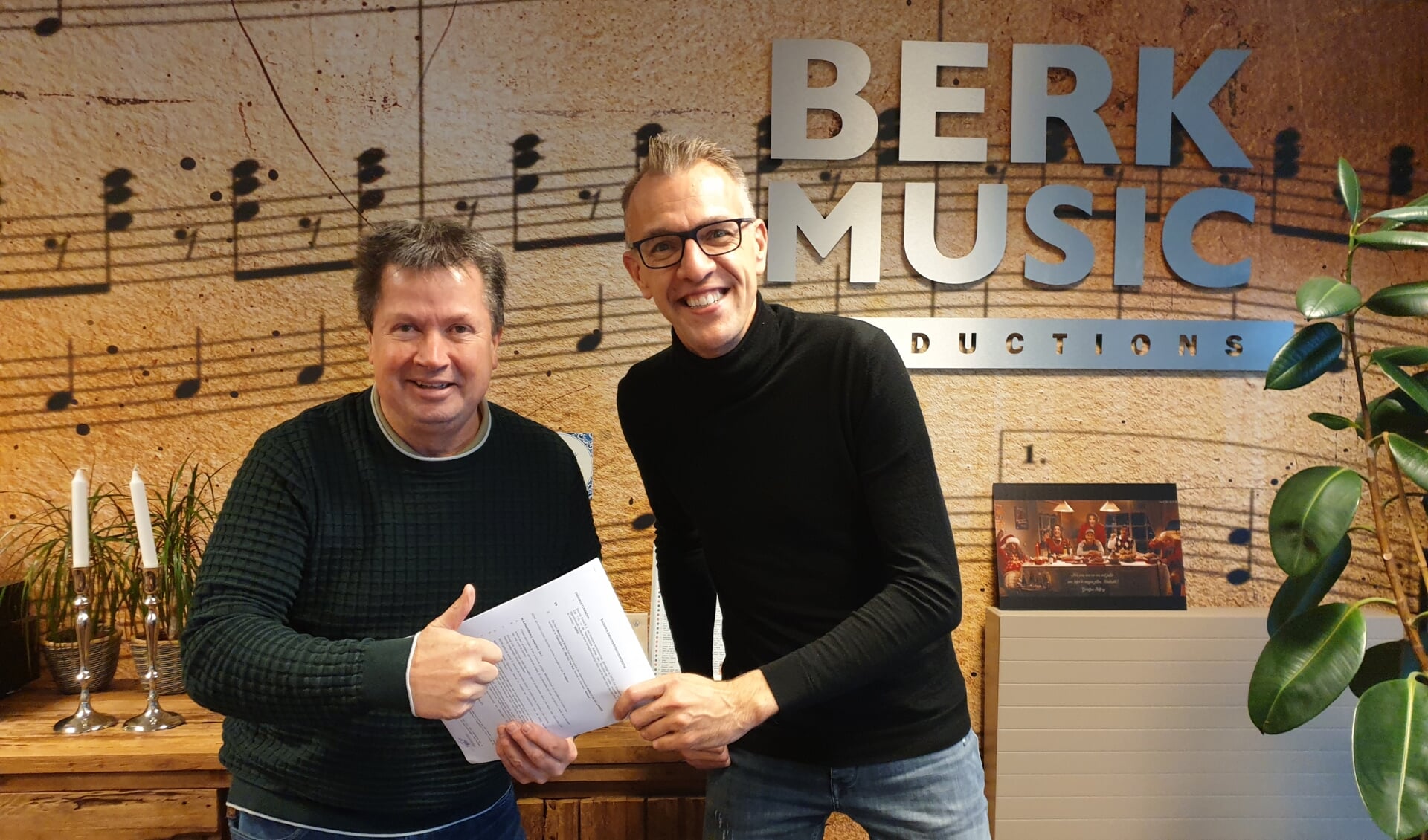 Marco de Hollander heeft zijn handtekening gezet onder een platencontract bij BERK Music.