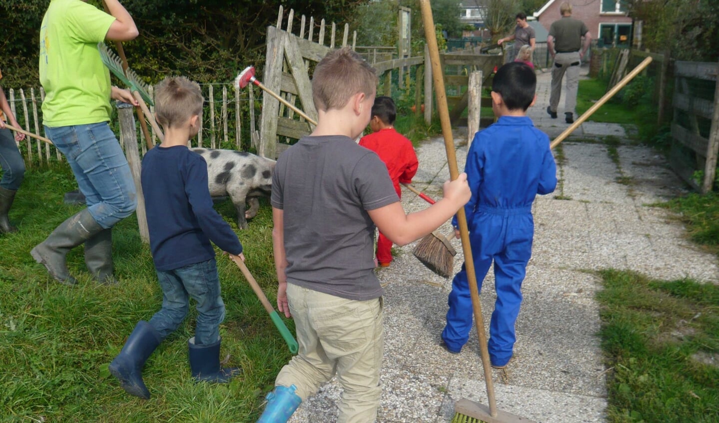 Trek je werkkleren aan en help mee op de kijkboerderij van MAK.