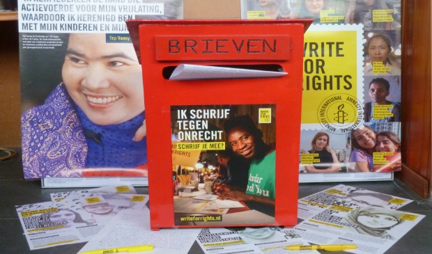 <p>De Wright for Right-schrijfactie is een jaarlijkse actie van de organisatie.</p>