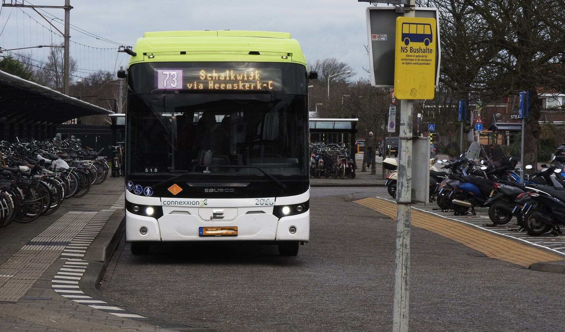Er is een nieuwe busverbinding tussen Castricum en Haarlem.
