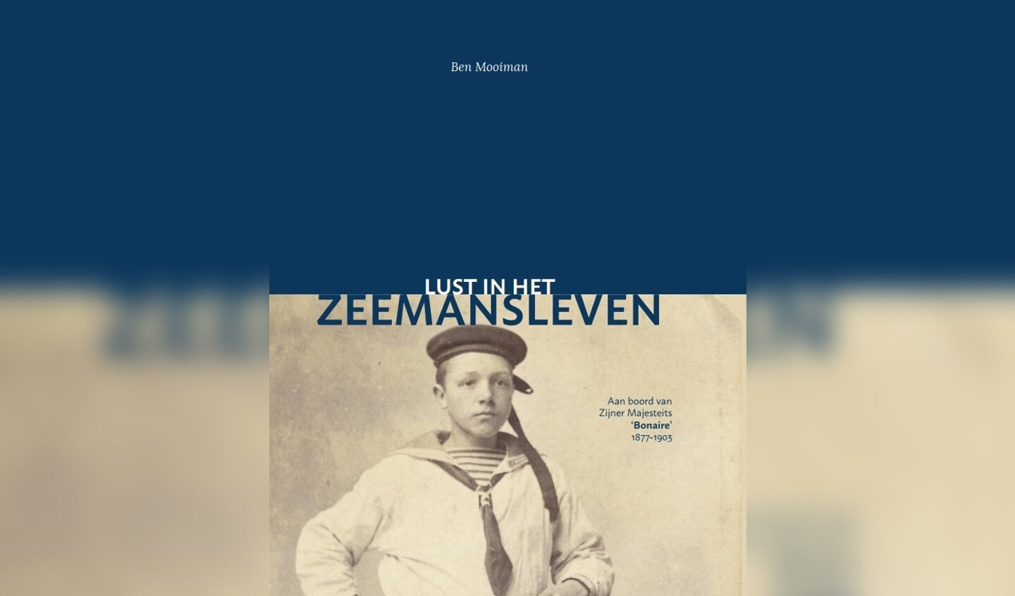 Voorzijde van het boek Lust in het zeemansleven.