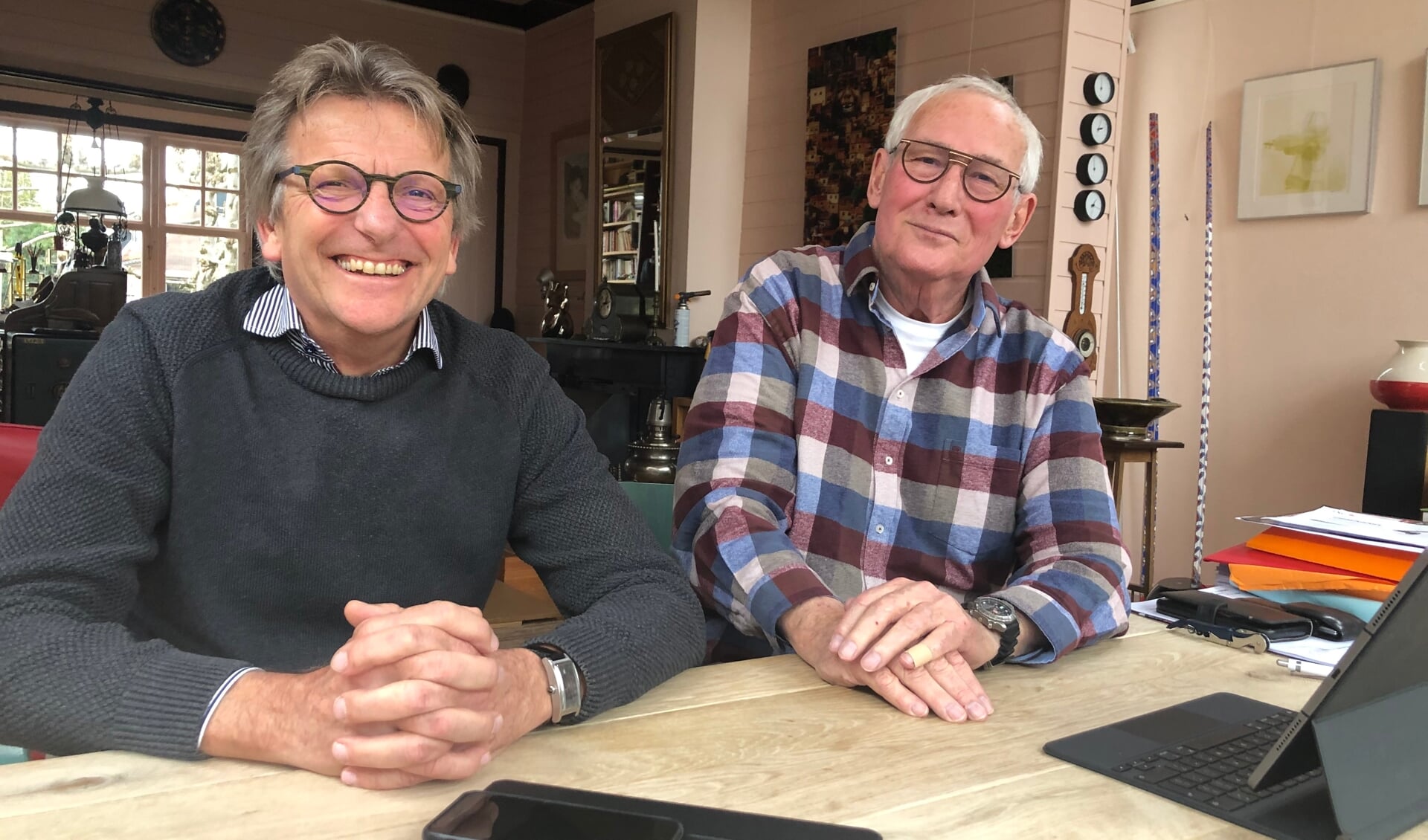 Nils Duits en Rolf Oosterbaan: "Wij willen van geen wijken weten." 