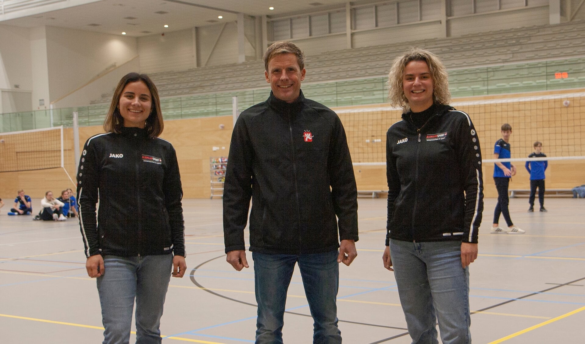 Alle vragen over sport in Alkmaar kunnen inwoners stellen aan Thyrvi, Yuri en Britt.