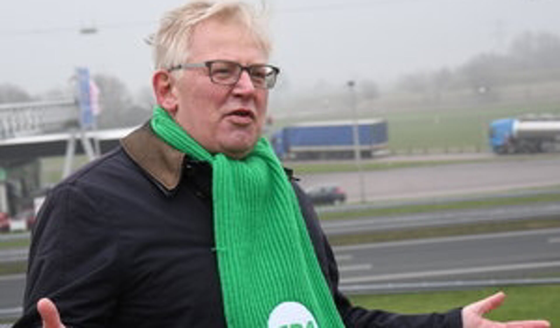Lijsttrekker John van Nimwegen van CDA Heemskerk.