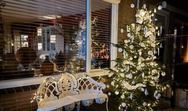 <p>Zet een kerstboom buiten voor een ander. </p>