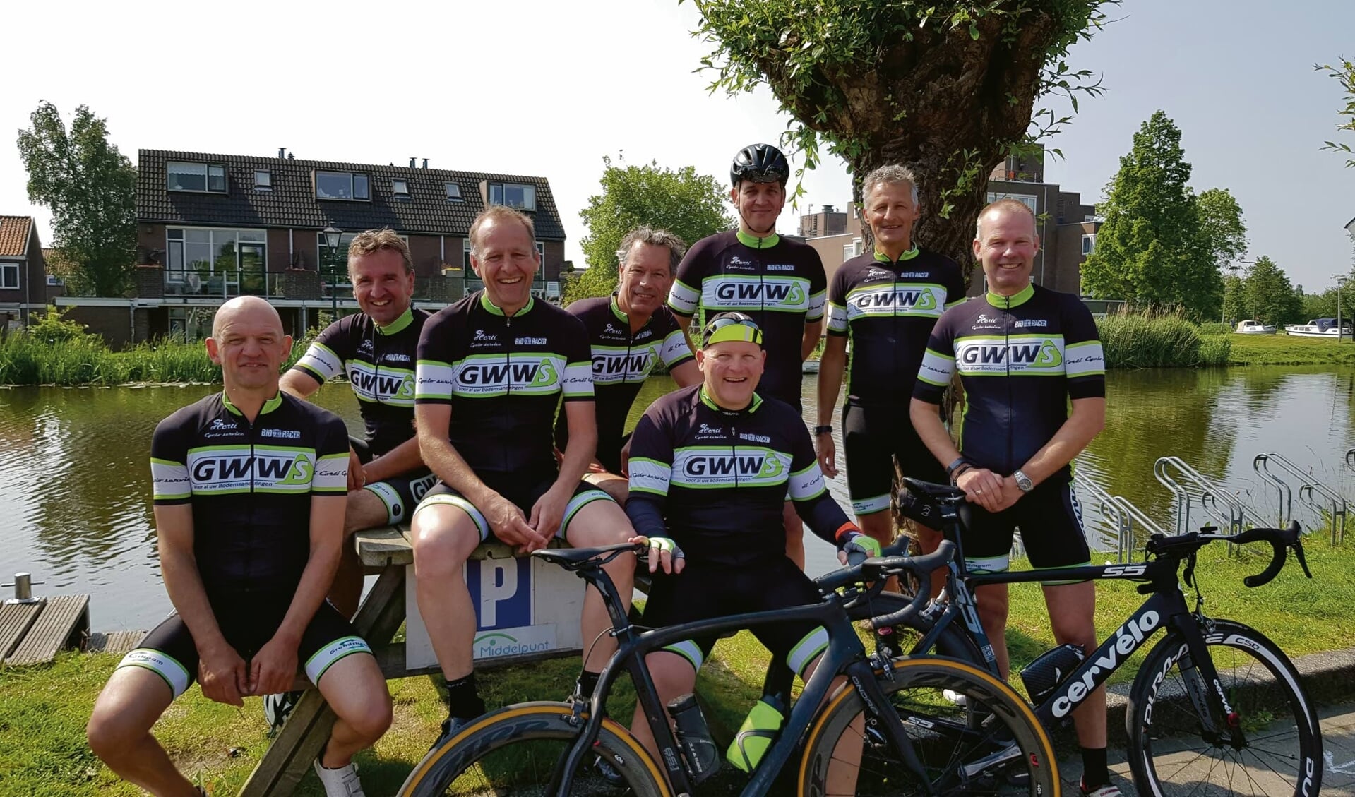 Team GWWS stelde zich in 2019 zo voor.