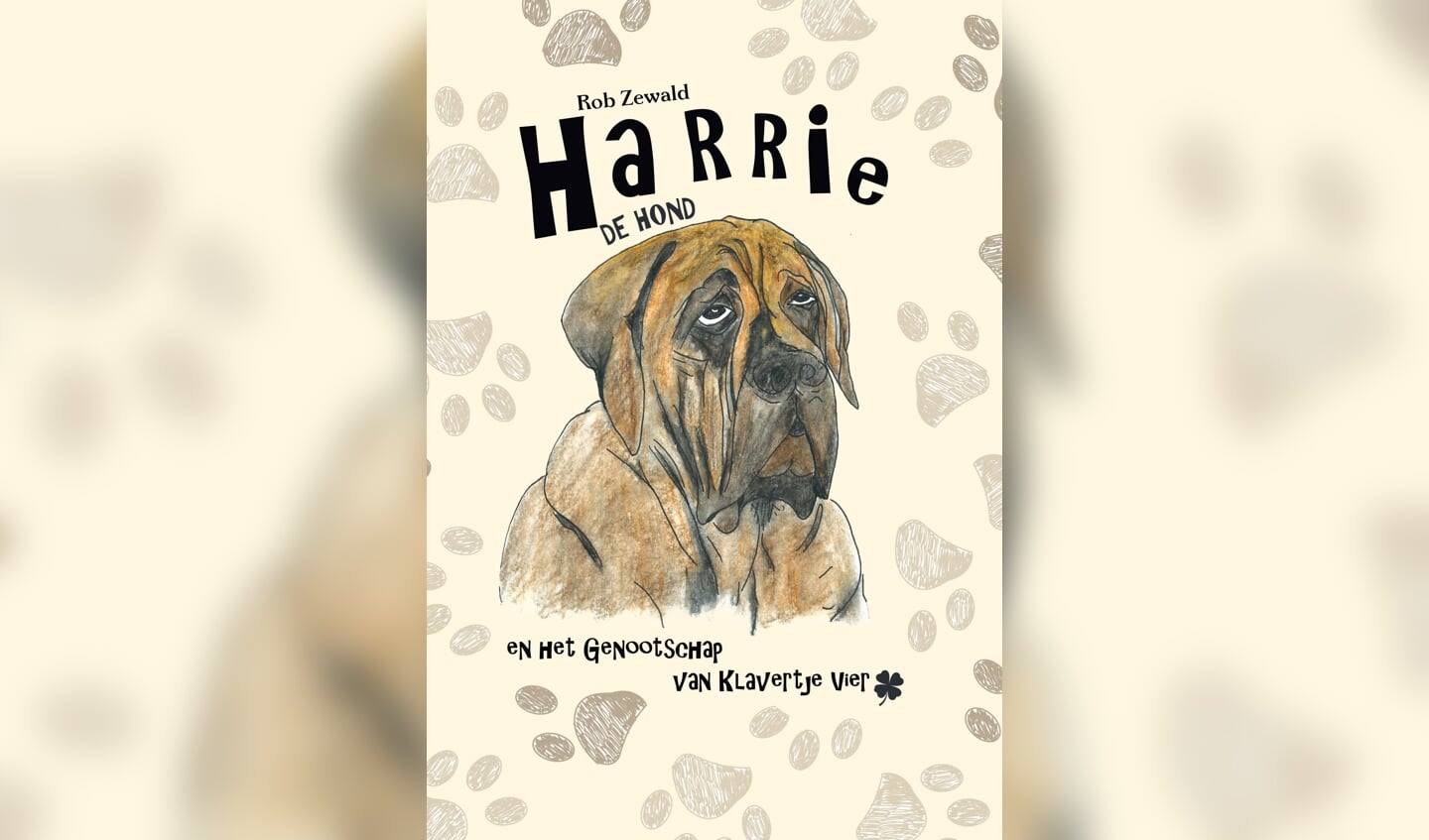 De cover van het boek Harrie de hond.