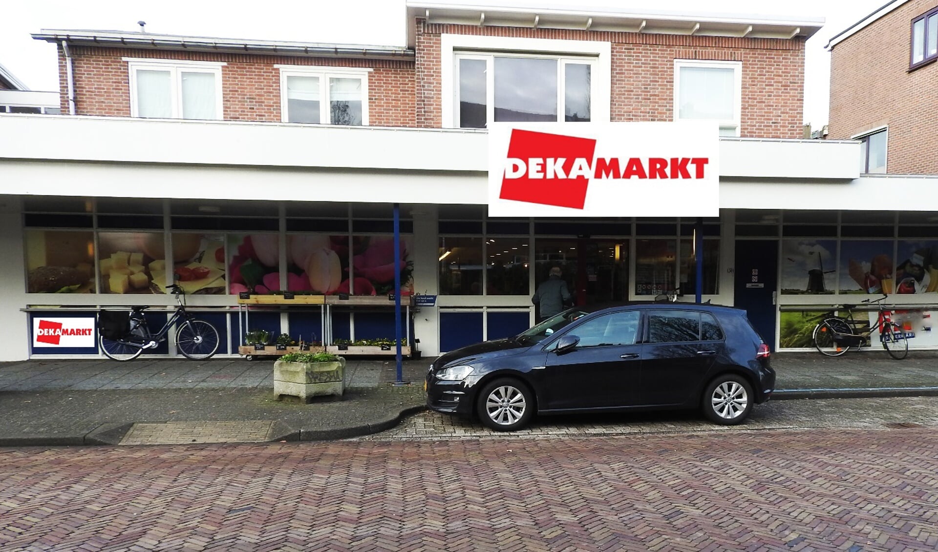 Nog even Deen in de Torenstraat en vervolgens DekaMarkt .
