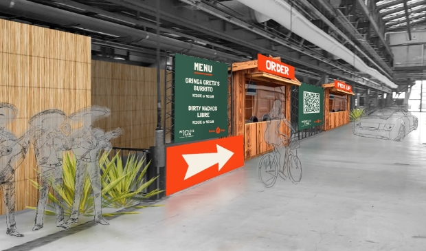 <p>De M*** F*** drive thru in de Kromhouthal.</p>