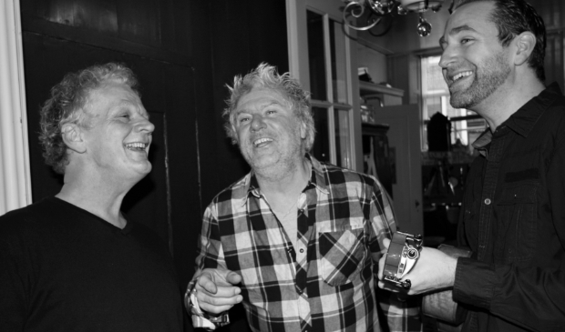 <p>Marcel Kapteijn en zijn Raindogs Nico Dobber en Sander Schuurman.</p>