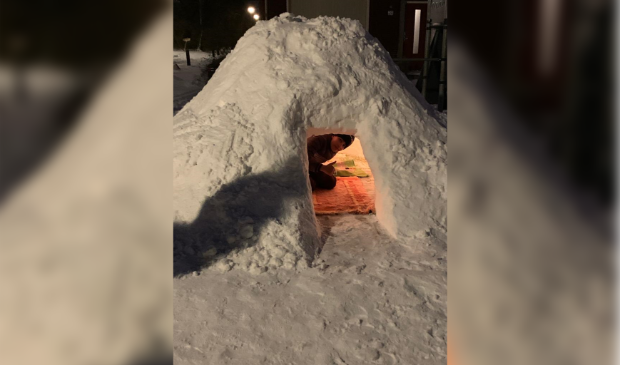 Iglo door Omer en familie