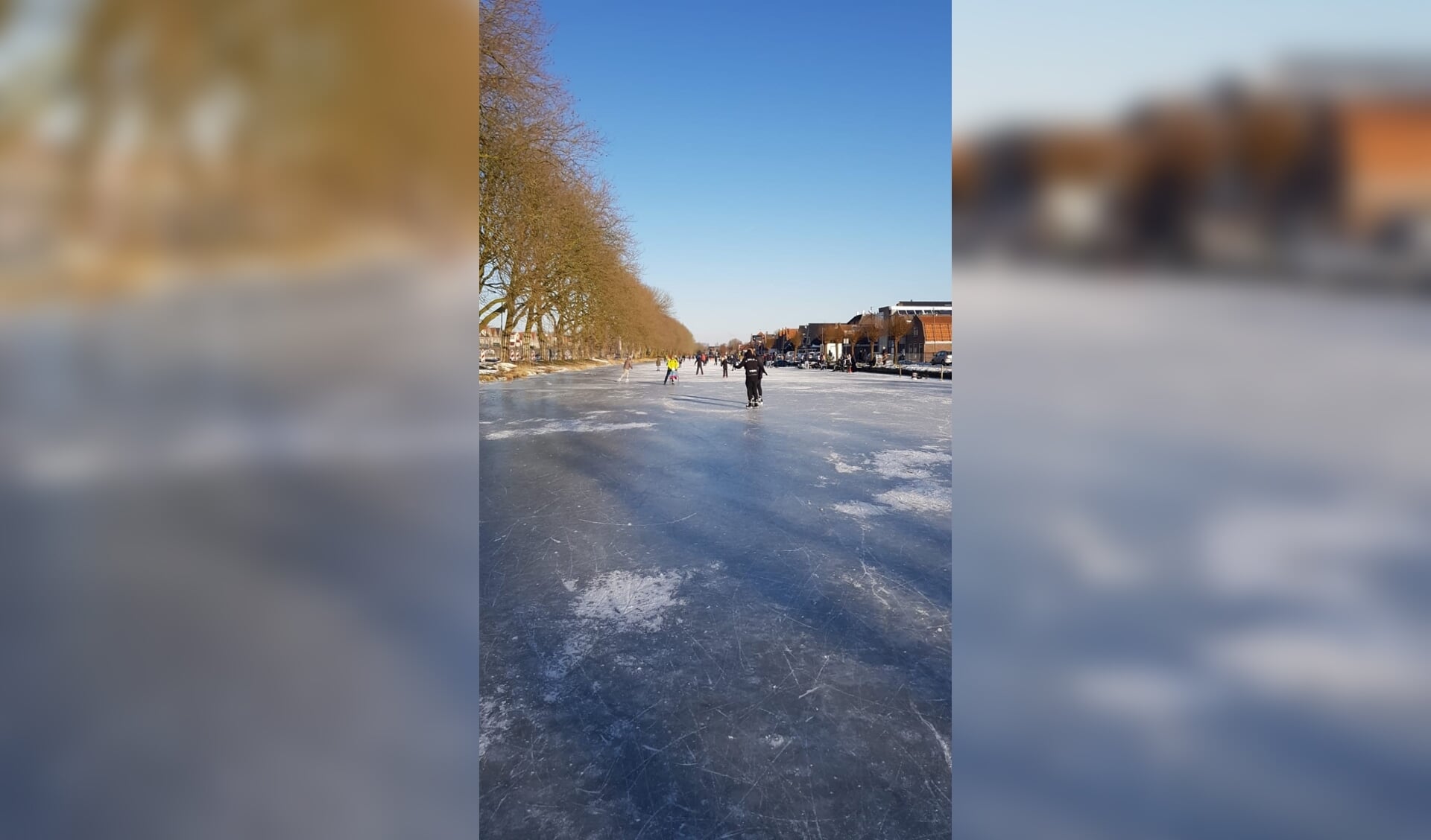 Veel mensen zijn gevallen op het ijs dit weekend.