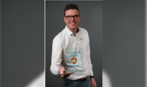 <p>Peter Mulder mag zich een jaar lang huurtopper noemen.</p>