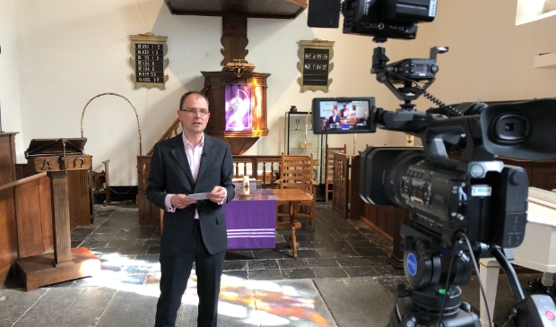 <p>Ds. Marco Visser aan het woord.</p>