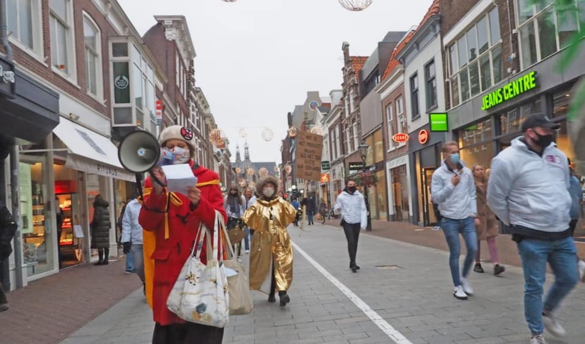 Extinction Rebellion protesteerde al eerder in Alkmaar.