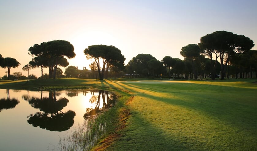 De achttiende van de New Course op Gloria: een plaatje.