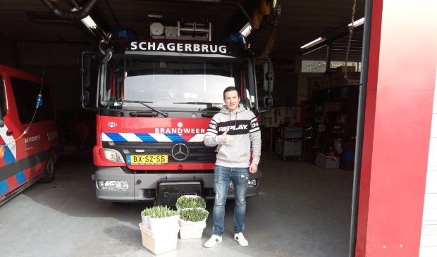 <p>De brandweer in Schagerbrug waardeert het gebaar zeer.</p>