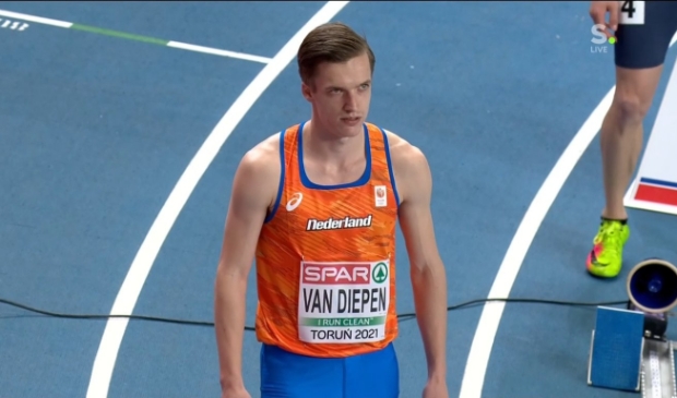 <p>Tony van Diepen mag met de 4x400 meter estafetteploeg naar de Spelen.</p>