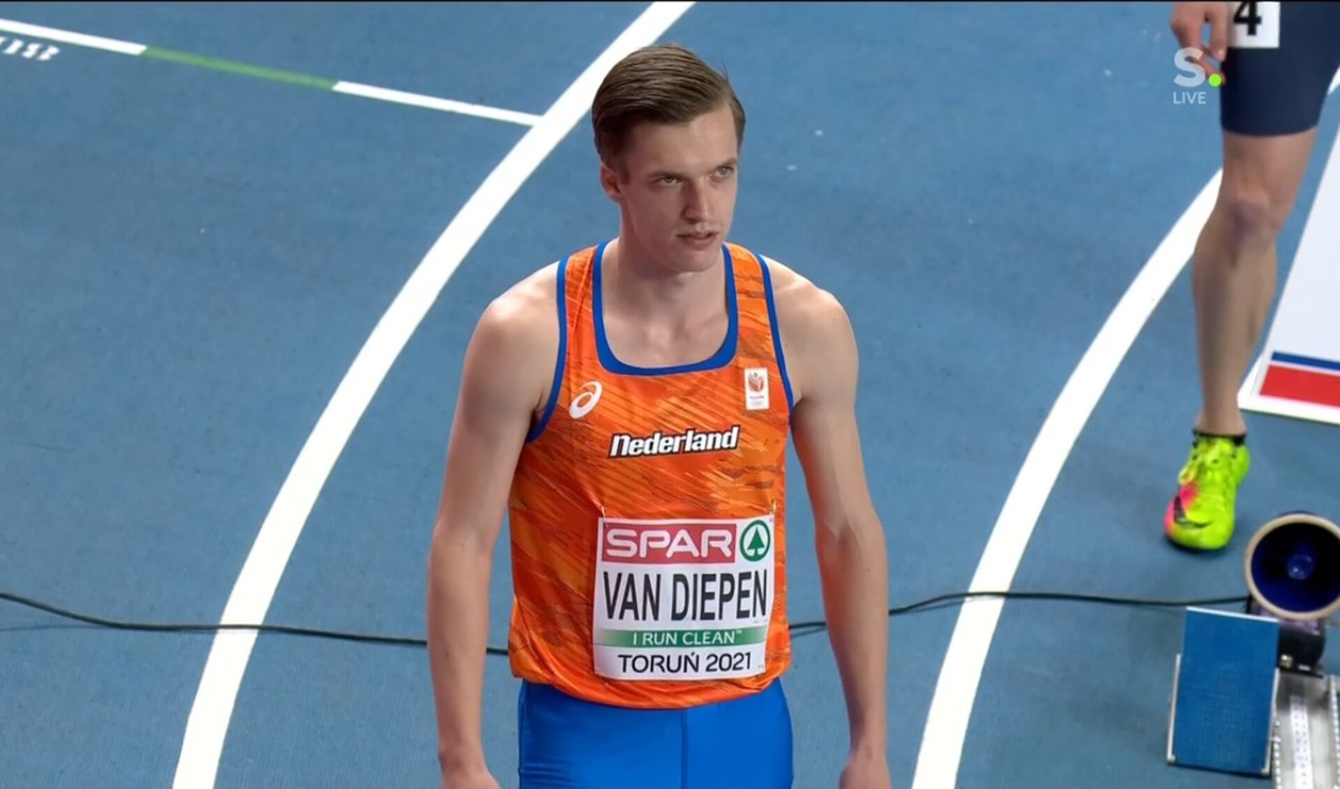 Tony van Diepen mag met de 4x400 meter estafetteploeg naar de Spelen.