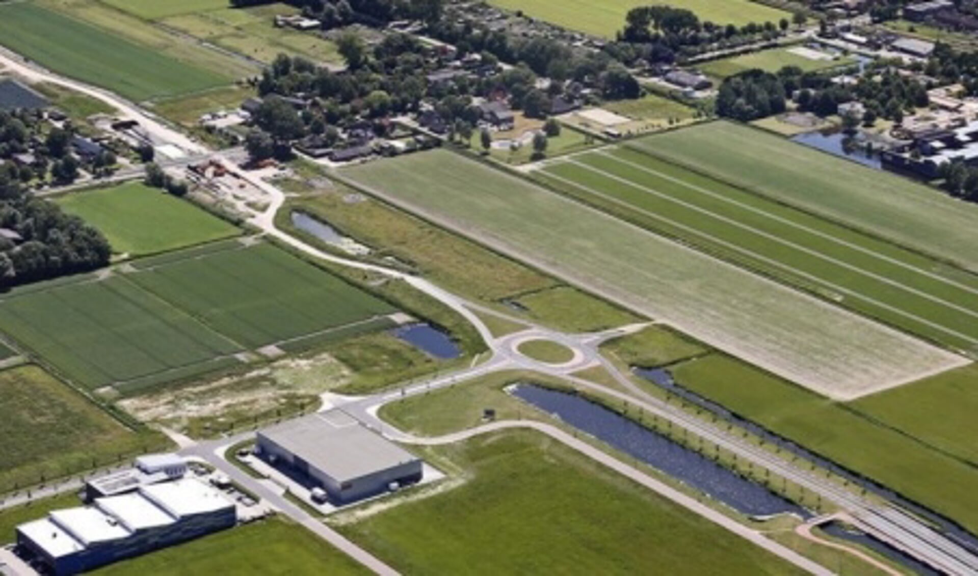 In februari is gestart met het bouwrijp maken van zo’n acht hectare bedrijventerrein op De Vaandel. 