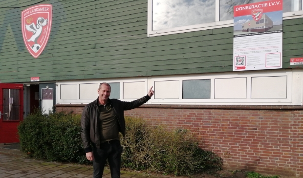 <p>IVV zoekt hulp om de renovatie financieel mogelijk te maken. Op de foto voorzitter Denis Brouwer.</p>