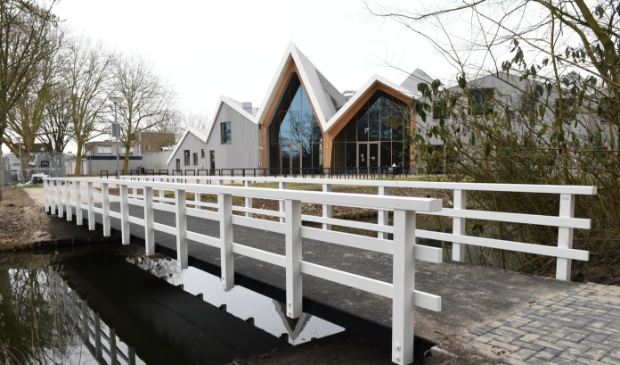 <p>De nieuwe fiets/loopbrug.</p>