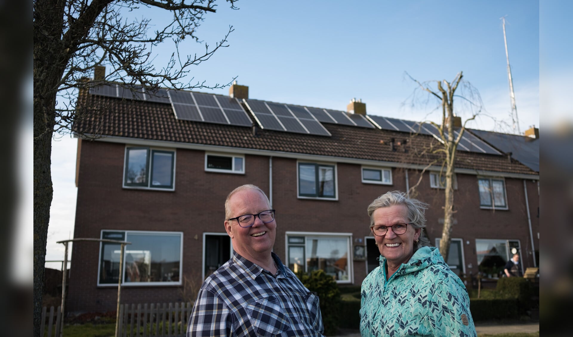 Zonnepanelen op dak. Zoals West-Friesland dat graag ziet voor het plan: burgerinitiatief Duurzaam Leefbaar 