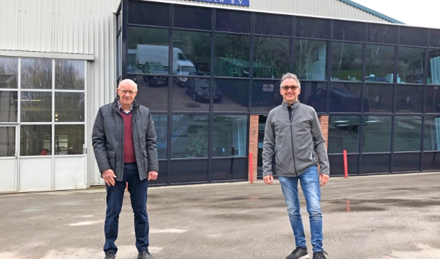 <p>Initiatiefnemers buurtwarmtenet Enkhuizen Ad Verhage en Bert Karel.</p>