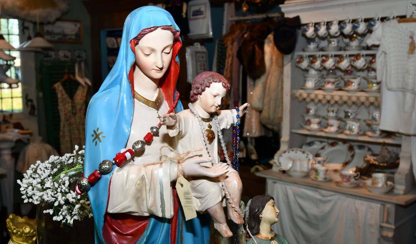 Ook de maagd Maria voelt zich thuis in Het Jagershuis...