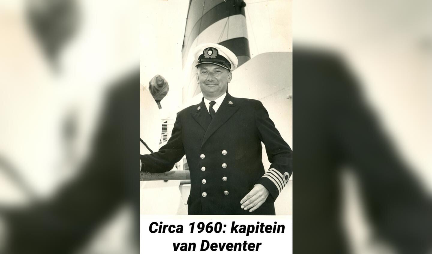Kapitein Van Deventer, circa 1960.