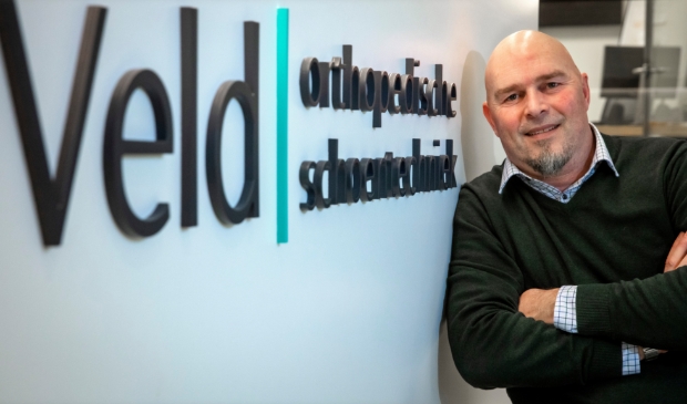 <p>Rob Verhoogt van orthopedische schoentechniek Veld uit Alkmaar.</p>