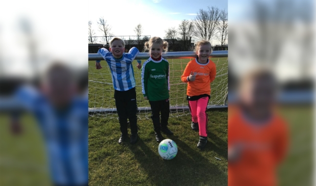 <p>De talente van FC Uitgeest; Feline, Eva en Javi. </p>